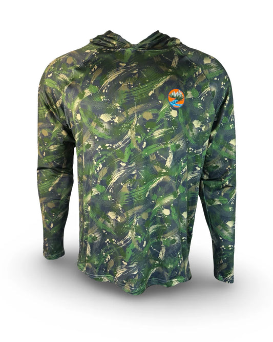 UVPro Fishing Hoody UPF 50+ Camo - Backcountry Skinz
