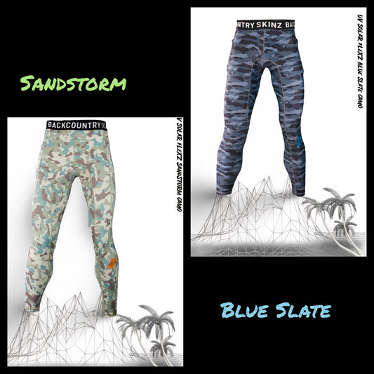 UV Protection Polyester Compression Leggings - Mens