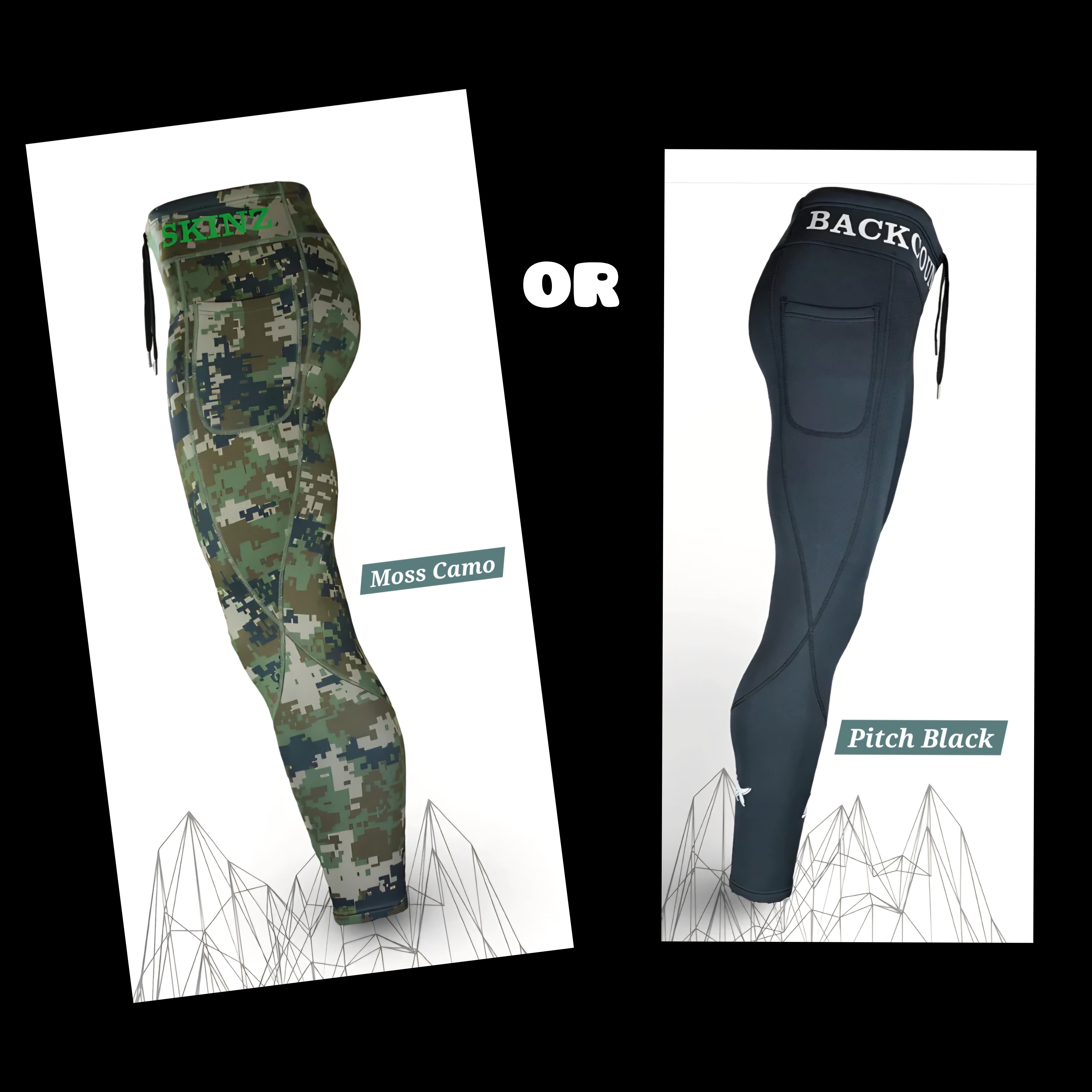 Perforated Neoprene Wading Leggings | AIRBLITZ™ – Moss Camo