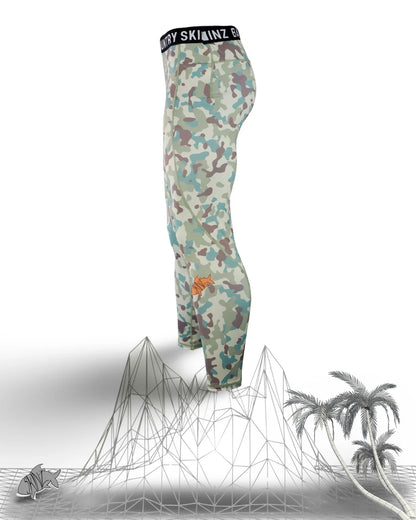 UV Protection Polyester Compression Leggings - Mens