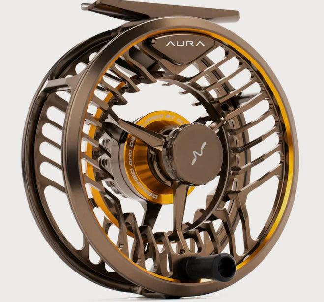 Guideline Aura #56 Fly Reel NZ | 5–7wt | Blue & Bronze