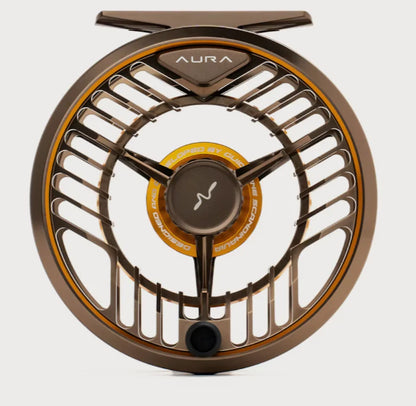 Guideline Aura #56 Fly Reel NZ | 5–7wt | Blue & Bronze