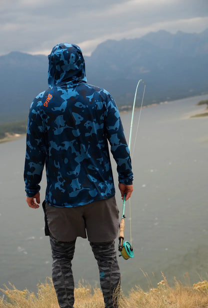 UVPro Fishing Hoody UPF 50+ Camo - Backcountry Skinz
