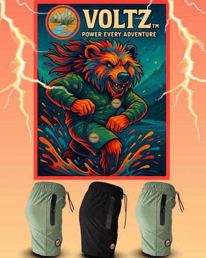 Backcountry Skinz VoltZ™ 5.5mm Shorts – Black Wading Shorts