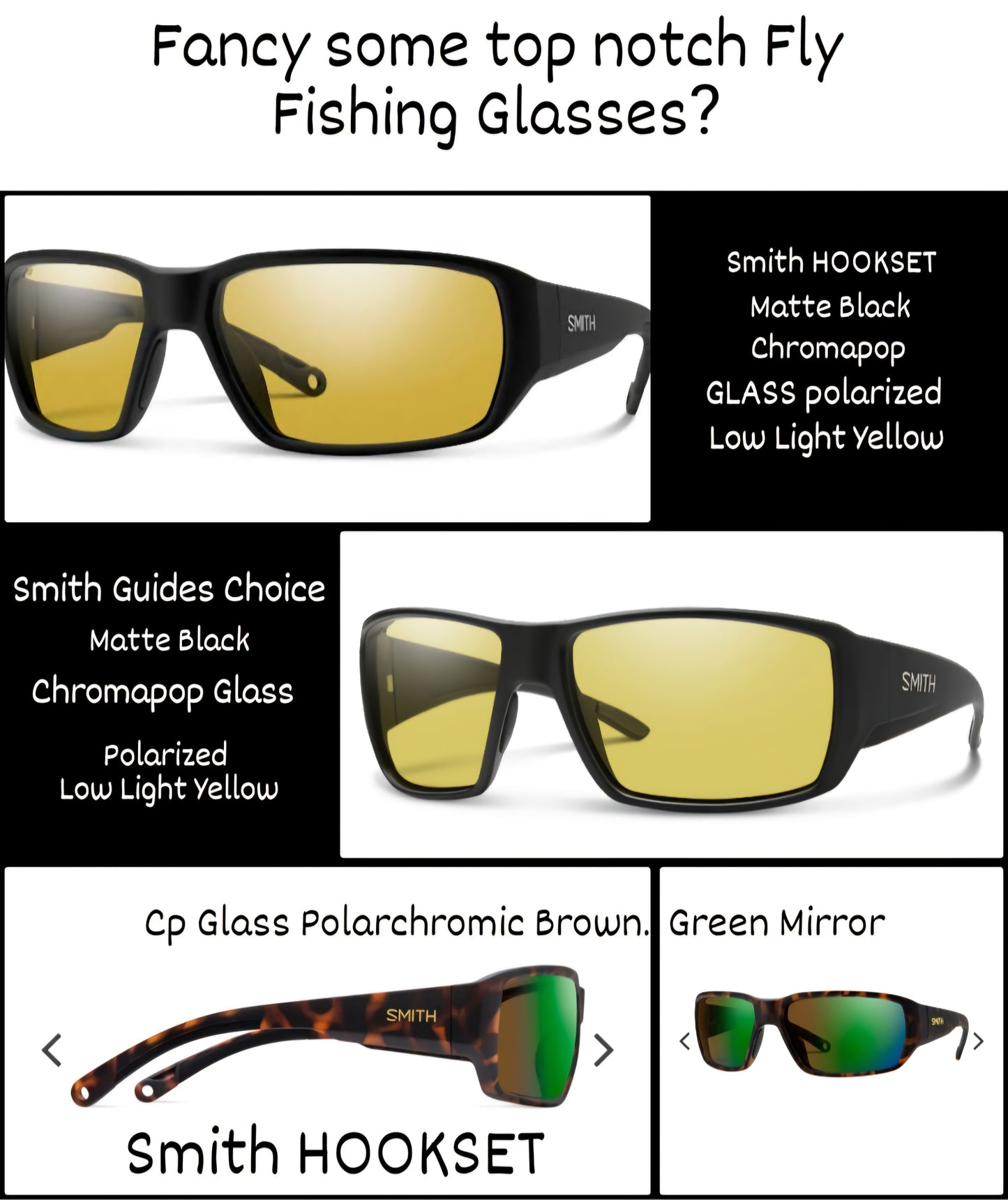SMITH - Guides Choice - Matte Black Sunglasses