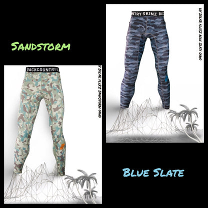 UV Protection Polyester Compression Leggings - Mens